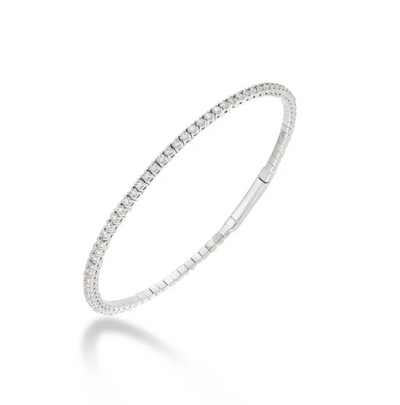 Flexible Diamond Bangle