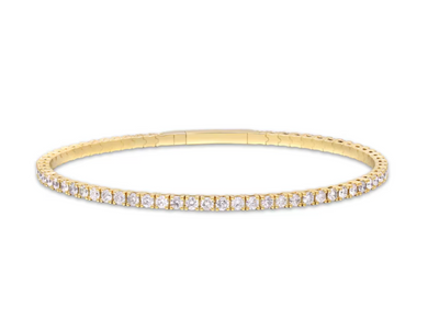 Flexible Diamond Bangle