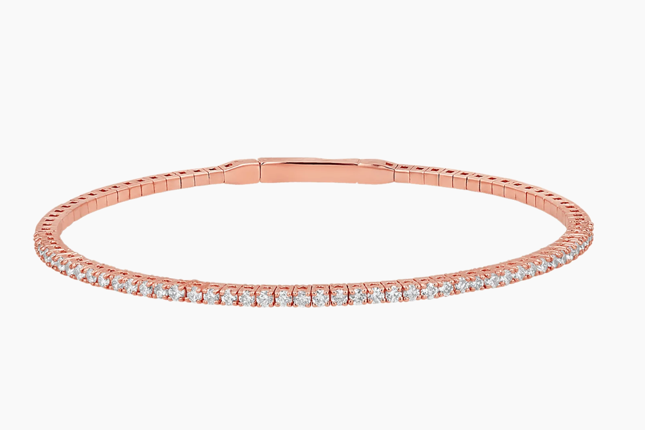 Flexible Diamond Bangle