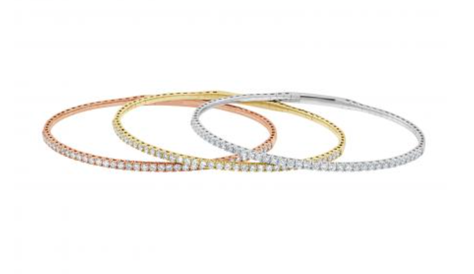 Flexible Diamond Bangle