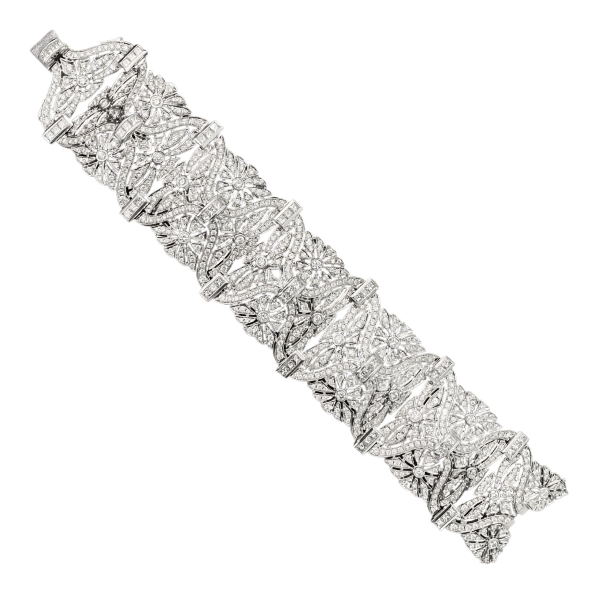 Art Deco Diamond Bracelet