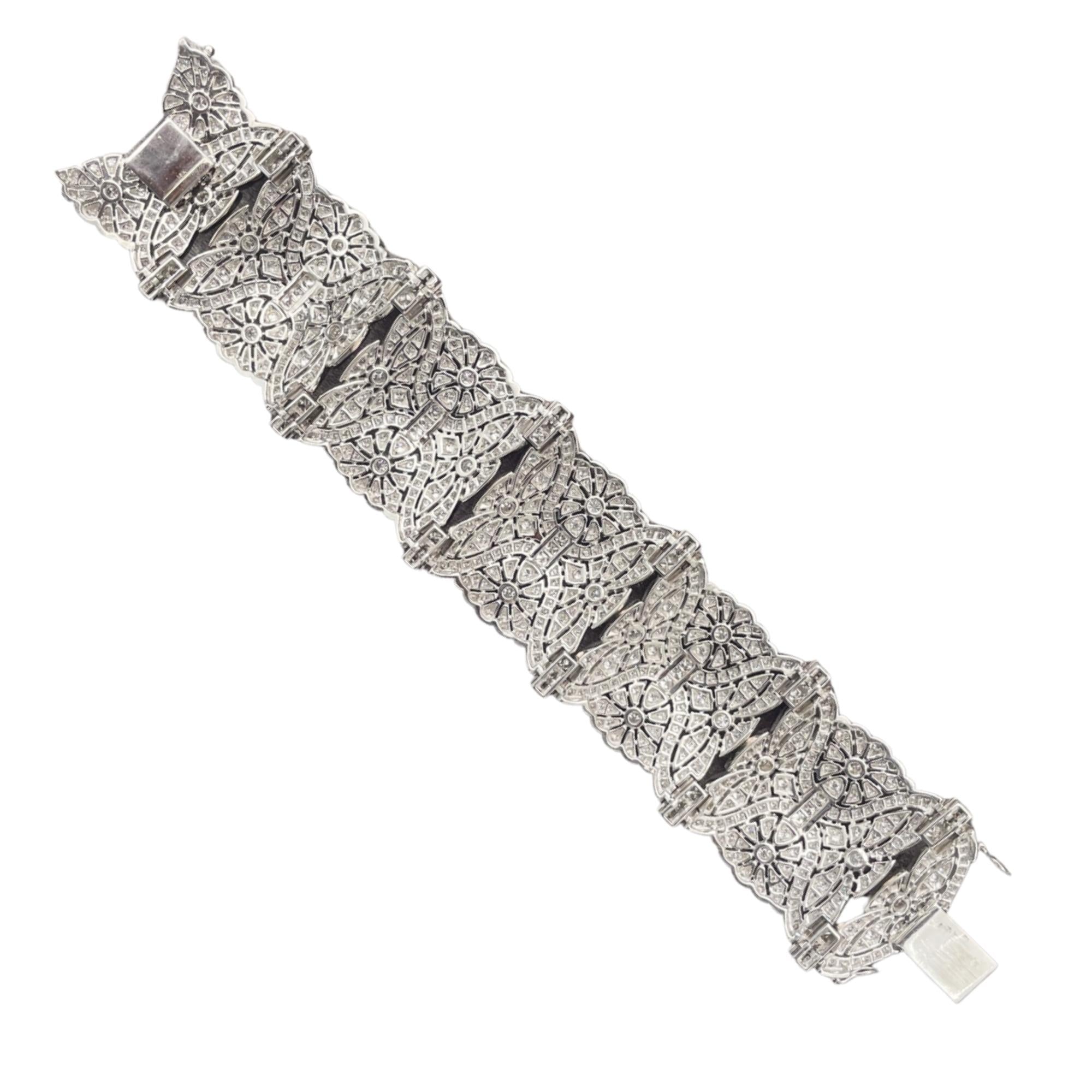 Art Deco Diamond Bracelet