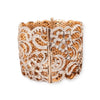 Art Deco Rose Gold Cuff Bracelet