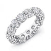 Classic 4.55 carats Total Round Diamond Eternity Ring
