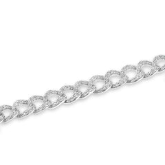 Diamond Chain Link Bracelet - Small