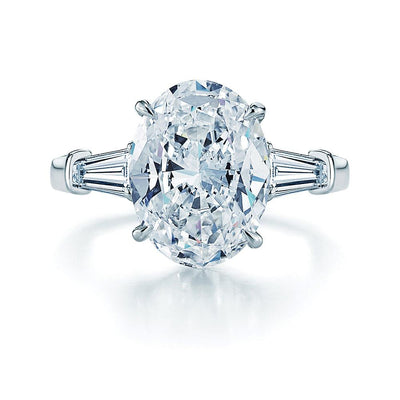 Classic Three Stone Diamond Engagement Ring