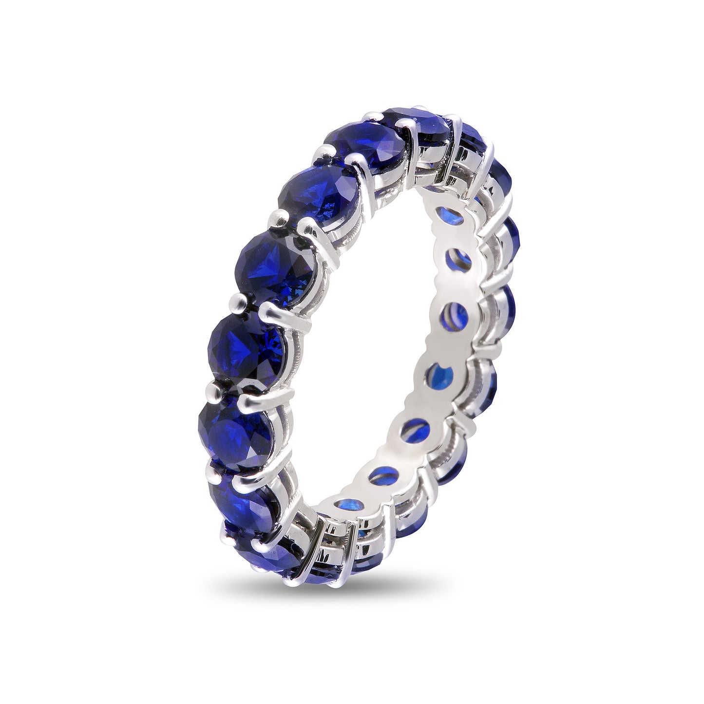 Sapphire Eternity Band