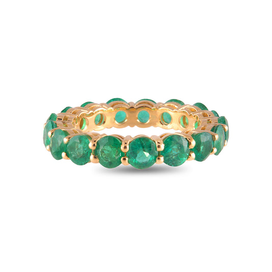 Emerald Eternity Band