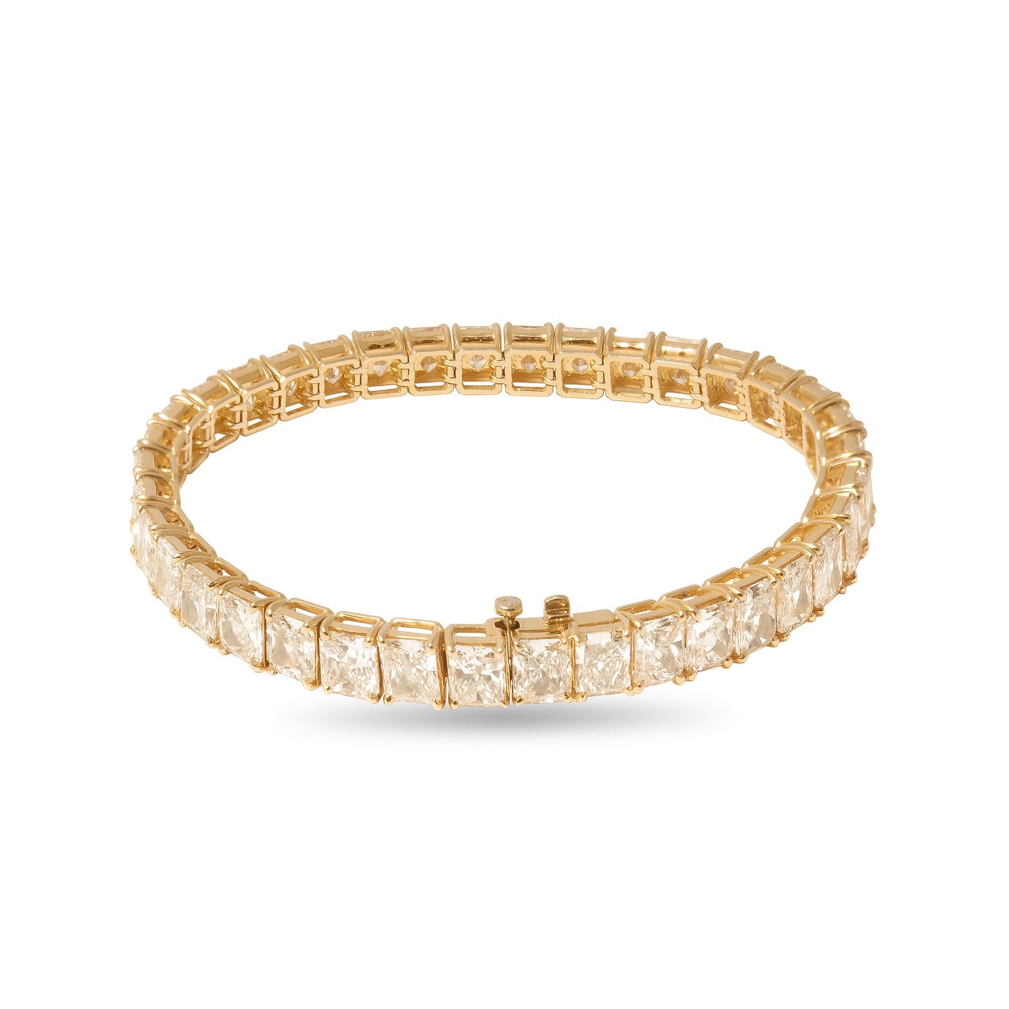 Radiant Cut Diamond Tennis Bracelet