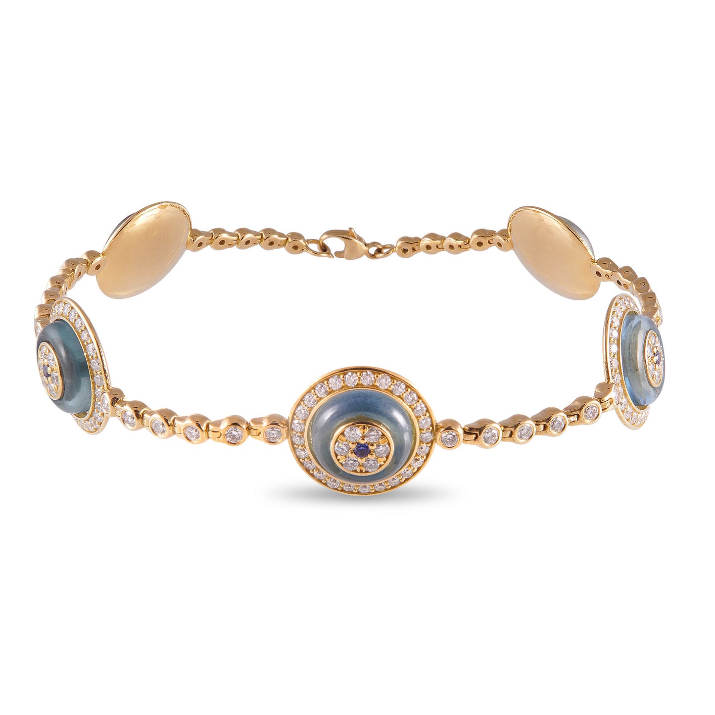 Evil Eye Bracelet with Diamonds