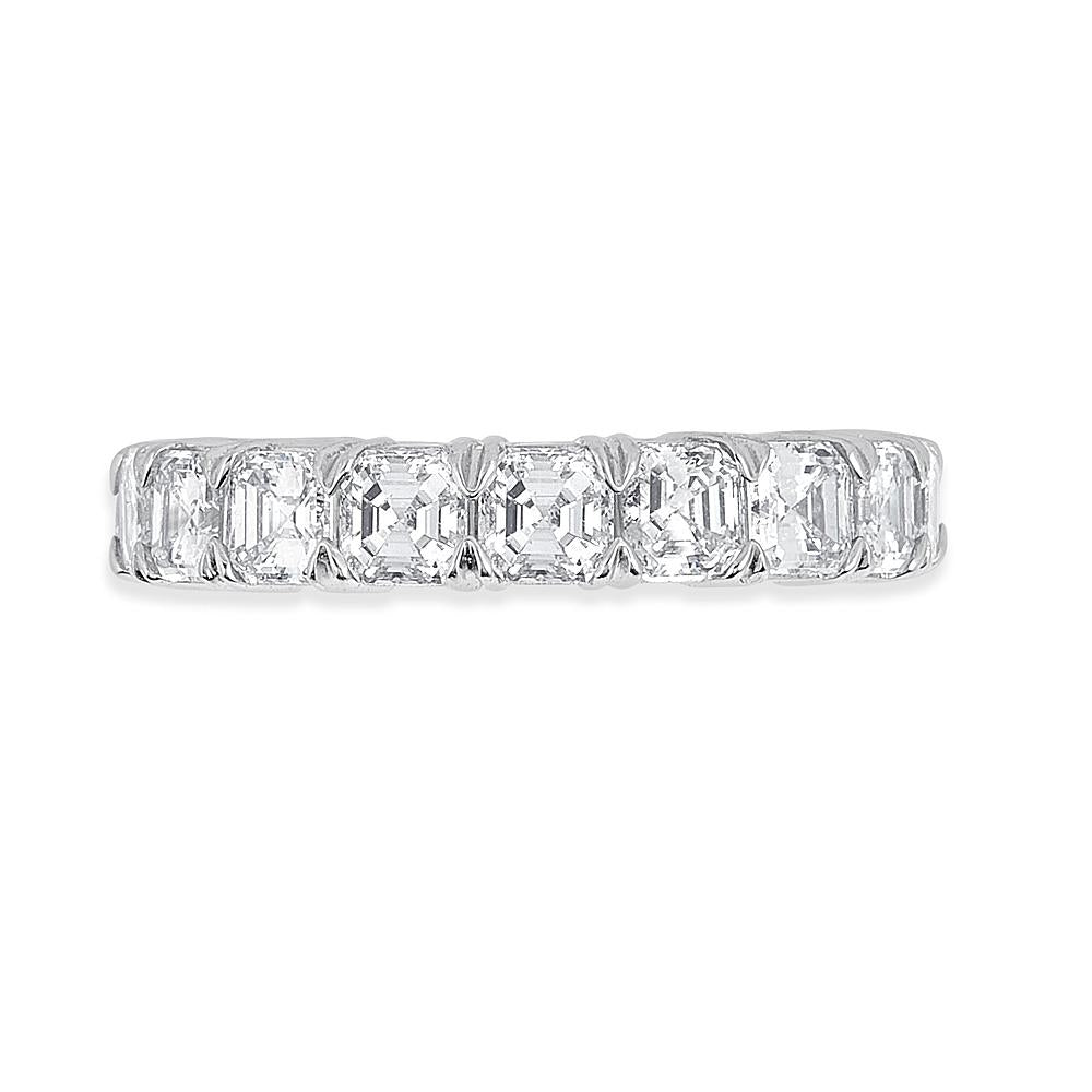 Asscher Cut Diamond Eternity Band