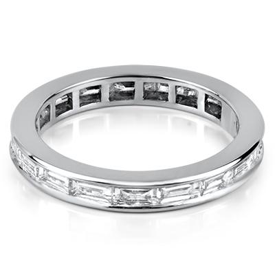 Baguette Diamond Set Band