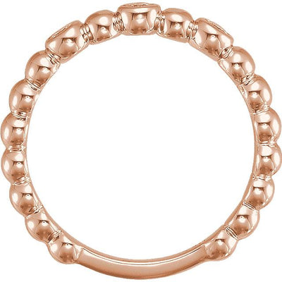 Diamond Beads Ring
