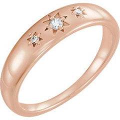 Diamond Starburst Ring