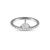 Trillion and Pave Diamond Ring